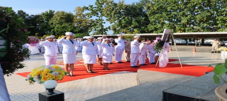 ร่วมพิธีวางพวงมาลาเนื่องในวันคล้ายวันสวรรคต พระบาทสมเด็จพระจุลจอมเกล้าเจ้าอยู่หัว รัชกาลที่ 5 วันปิยมหาราช ประจำปีพุทธศักราช 2567