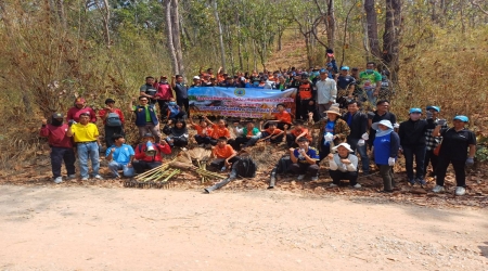 โครงการฝึกอบรมระวังป้องกันและทำเเนวกันไฟป่า ประจำปี พ.ศ.2569